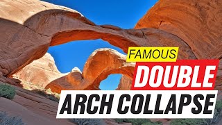 Utahs Iconic Double Arch Collapses [upl. by Brag]