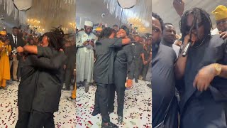 Olamide surprised Davido at his wedding with Fireboy full highlights and Performance [upl. by Fabri]