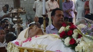 Funeral of V M Oommen Karikottu Mavelikara [upl. by Clotilda]