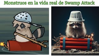 Monstruos de Swamp Attack en la vida real parte 1 [upl. by Reviel940]