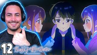 😊FELIZ PORQUE SE ACABÓ👊Koi wa Futago de Warikirenai Capitulo 12 REACCION [upl. by Rehm]