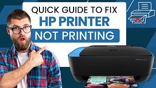 Quick Guide to Fix HP Printer Not Printing  Printer Tales [upl. by Naujed]