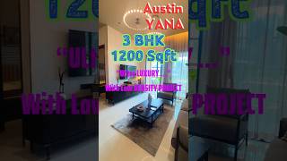 Luxurious project in TATHAWADE  AUSTIN YANA Sample Flat punerealty realestate [upl. by Ermey]