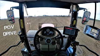 Vlog 2 Driving with GPS  Massey Ferguson 7722S DynaVT  Gopro Hero 7  POV [upl. by Pachton]