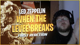 Led Zeppelin  When the Levee Breaks REACTION [upl. by Kendra186]