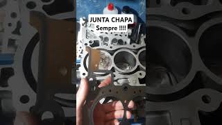 Jamais use junta de fibra no motor 3 cilindros  Renault kwid [upl. by Del]