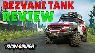 Rezvani Tank Review  The New Standalone DLC  SnowRunner [upl. by Eat910]