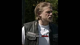 Jax Roasts A Guy  Sons of Anarchy S7E11  shorts [upl. by Annaitat]