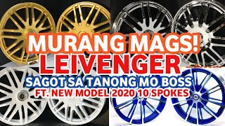 MURANG MAGS  LEIVENGER THAILAND MADE QUALITY amp PLUS NEW MODEL 2020  AFFORDABLE  SAGOT SA TANONG [upl. by Ursulette864]