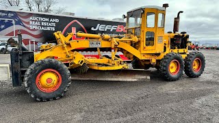 Lot 1182  Galion T500 GradeOMatic Road Grader [upl. by Toft]