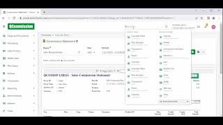 QCommission Sales Commission Demo [upl. by Coraline126]