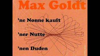 Max Goldt  was man nicht sagt [upl. by Euqininod]