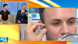 Male Model Makeover Discussed on Good Day LA with Dr Douglas Steinbrech [upl. by Macdonell]