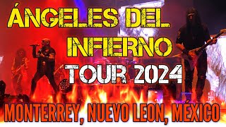 ANGELES DEL INFIERNO TOUR 2024 En vivo en Monterrey Nuevo León México angelesdelinfierno [upl. by Novhaj]