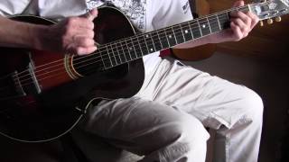 Fingerpicking Blues Lesson quotCatfish Bluesquot  TAB avl [upl. by Leachim]