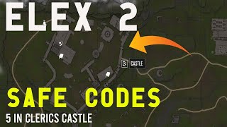 ELEX 2  Safe Codes Clerics Castle 5 Safe Codes [upl. by Mide]