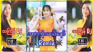 ⚡အားကိုးမယ်နော်🤗 သကြ်န် Dj မြူးမြူးလေး🔊 DJ ZWE HTET KO REMIX 🎹 ✴️2024🆕 [upl. by Jarad]