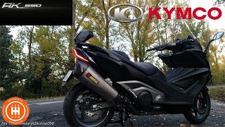 Kymco AK 550  et si sa vraie cible n’était pas le TMAX mais les motards [upl. by Balduin]