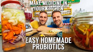 HOW TO MAKE PROBIOTICS AT HOME  EASY RECIPE 2022 [upl. by Dahsar334]