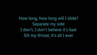 Red Hot Chili Peppers  Otherside lyrics [upl. by Adlaremse672]