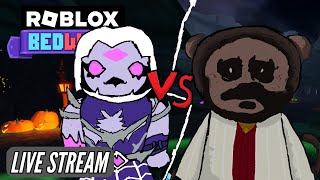 Roblox Bedwars Live Stream  Teaching my Dad About Arachnes Lair robloxbedwars [upl. by Aihsenot]