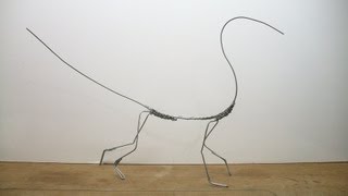 Full Dragon Sculpture Part 1 Armature wire [upl. by Noraf416]