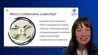 Webinar  The art of collaborative leadership [upl. by Werdnaed]