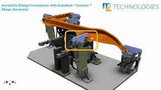 Autodesk Inventor Shape Generator [upl. by Moseley]