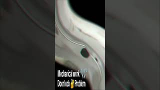 Car Door lock problem automobile mechancial shorts [upl. by Mechelle]