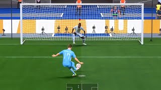 Amazing penalty save by Mendy  FIFA 22 [upl. by Karlotte]