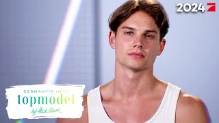 Vom Fan zum Teilnehmer Armin hofft auf den Feinschliff von Heidi  GNTM 2024 ProSieben [upl. by Acinorahs]