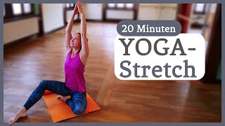 20 min Dehnübungen  YogaWorkout gegen Verspannungen  Training für mehr Beweglichkeit [upl. by Atilehs]