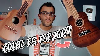 ACTUALIZADO Tipos de UKULELES 🎸🎶 Tamaños y RECOMENDACIONES al COMPRAR [upl. by Eellah824]