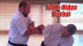 Practical Kata Bunkai Thoughts on TekkiNidan Bunkai Naihanchi Nidan [upl. by Eille]