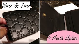 Gucci Wallet  9 Month Update [upl. by Alyal]