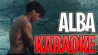 Ultimo  Alba  KARAOKE  Sanremo 2023 [upl. by Richma]