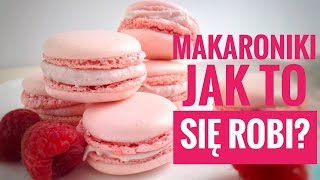 ✦ FRANCUSKIE MAKARONIKI Z MALINOWYM NADZIENIEM ✦ JAK TO SIE ROBI [upl. by Jempty]