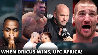 Africa Stand Up Dricus Du Plessis Is Bringing UFC Africa  Dana White Announces Possible Venues [upl. by Eylrac857]