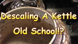 Descaling a Kettle With Oyster Shell [upl. by Yleme813]