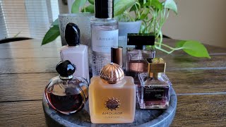 February Perfume Tray  January Recap [upl. by Chemaram]