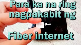 MABILIS NA INTERNET GAMIT ANG DITO SIM CARD  TP Link at Dito sim card para sa High speed internet [upl. by Rawdin935]