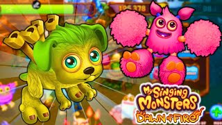 INCRÍVELCHEGARAM NOVOS MONSTRINHOS no DAWN OF FIREMy singing monsters [upl. by Tormoria]