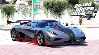 2018 Koenigsegg Agera RS Mod for GTA V  Gameplay Showcase [upl. by Ahsatniuq]