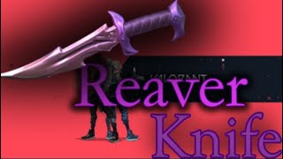 Reaver Knife Showcase Valorant Closed Beta [upl. by Lolanthe]