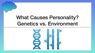 What Causes our Personality Genetics vs Environment [upl. by Onitsoga]