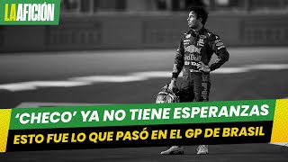 Checo Pérez fuera de los puntos en caótico GP de Brasil [upl. by Schug]