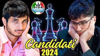 Una Siciliana Sul Filo Del Rasoio  Torneo Candidati 2024 [upl. by Philipp990]