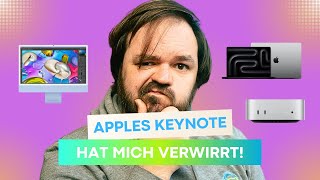 Apple Keynotes waren verwirrend  Mac Mini iMac und Macbooks erneuert [upl. by Hedley359]