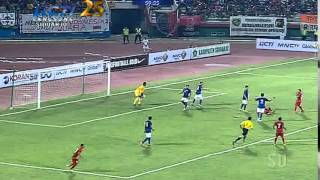 INDONESIA vs MALAYSIA 20 Friendly Match 1492014 FULL HIGHLIGHTS [upl. by Enerual]