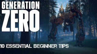 10 ESSENTIAL beginner tips for GENERATION ZERO [upl. by Richers]